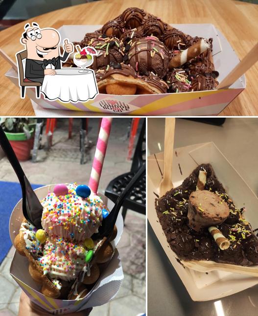 London Bubble Co. provides a range of sweet dishes