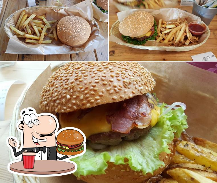 Concediti un bell'hamburger a Pepper Jack