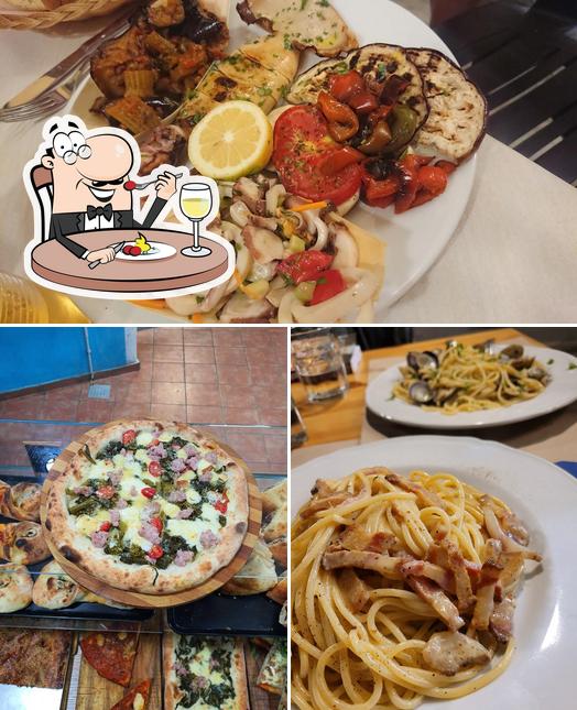 Cibo al Taverna azzurra