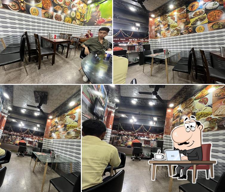 The interior of ANNUPURNA PURE VEG