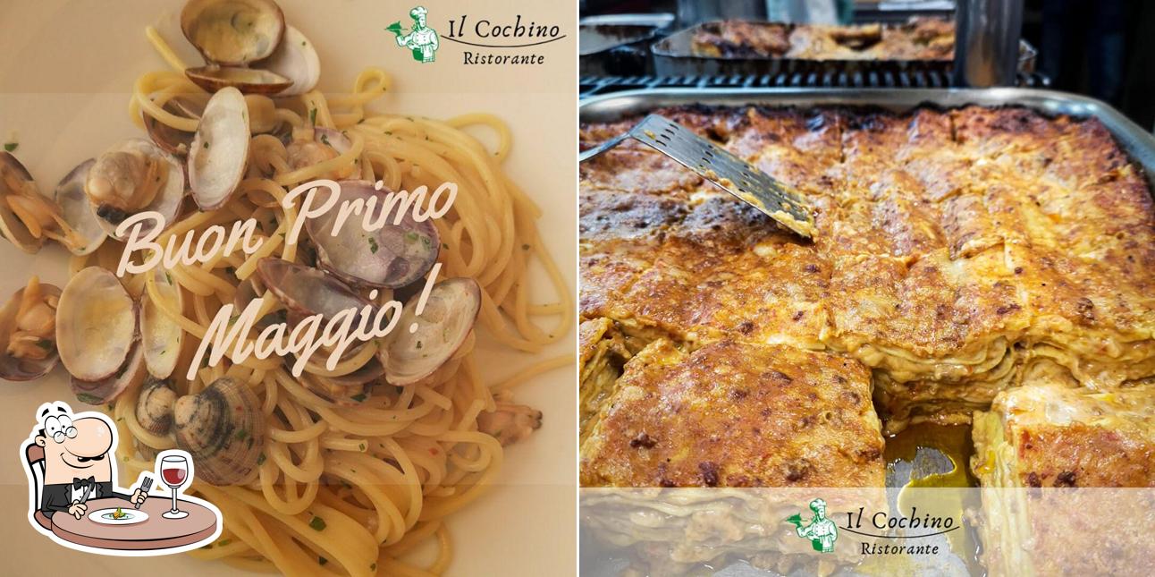 Cibo al Albergo Ristorante Il Cochino
