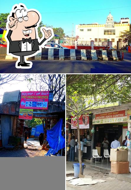 The image of Karnataka Royal Bakery’s interior and exterior