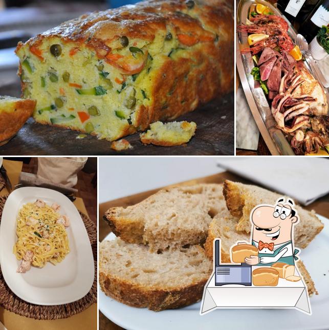 Pane all'aglio al Osteria L'Ubaldino