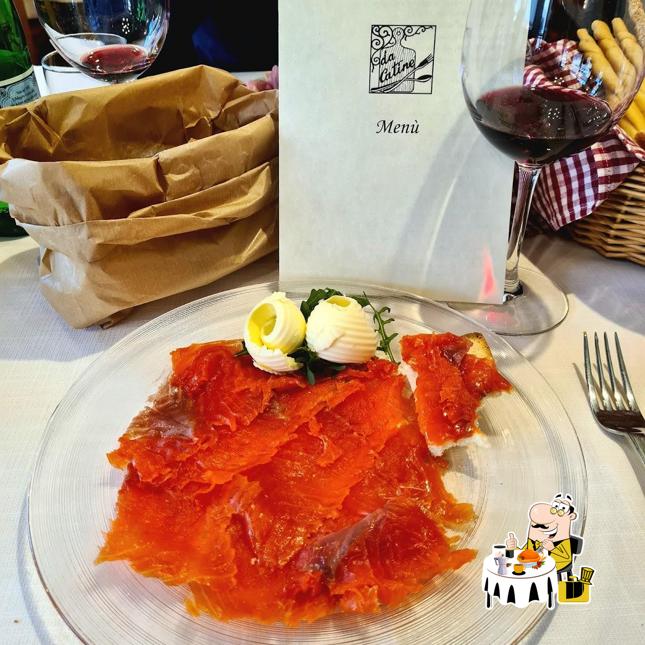 Cibo al Trattoria Da Catine