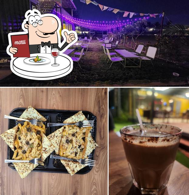 This is the picture depicting food and interior at Cafe Motogaze