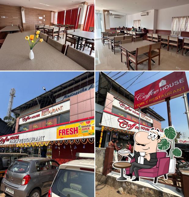 The interior of Coffee House Family Restaurant