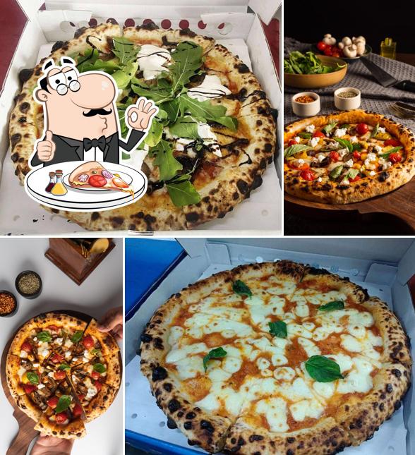 Pick various kinds of pizza