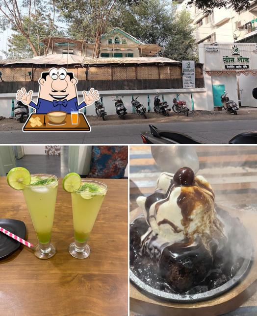 This is the photo displaying food and exterior at Green Leaf Restaurant & Cafe