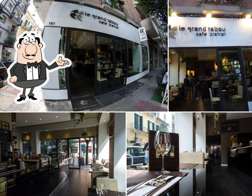 Gli interni di Le Grand Tabou - Caffè Bistrot