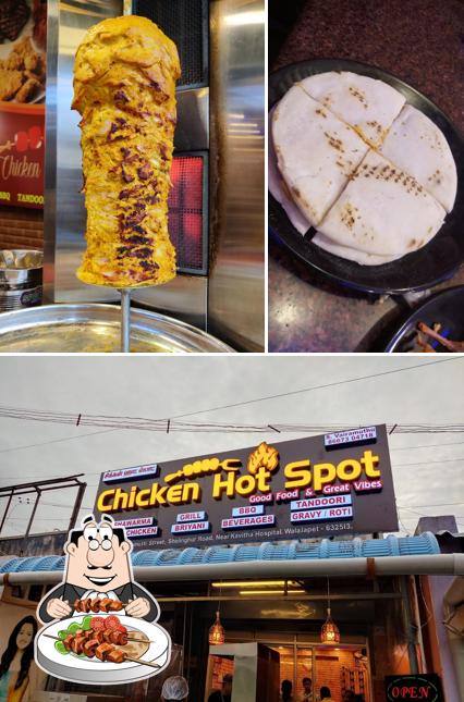 The photo of Chicken Hot Spot Walajapet’s food and exterior