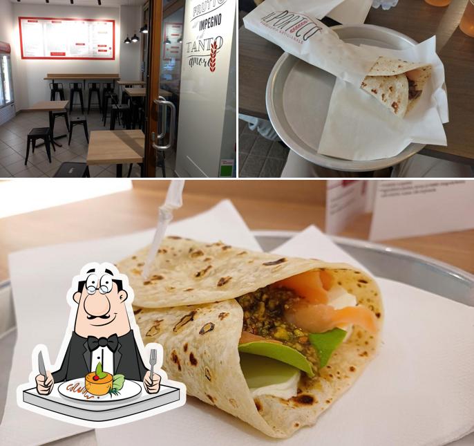 Questa è la immagine che mostra la cibo e interni di PIADUMA - Piadineria artigianale