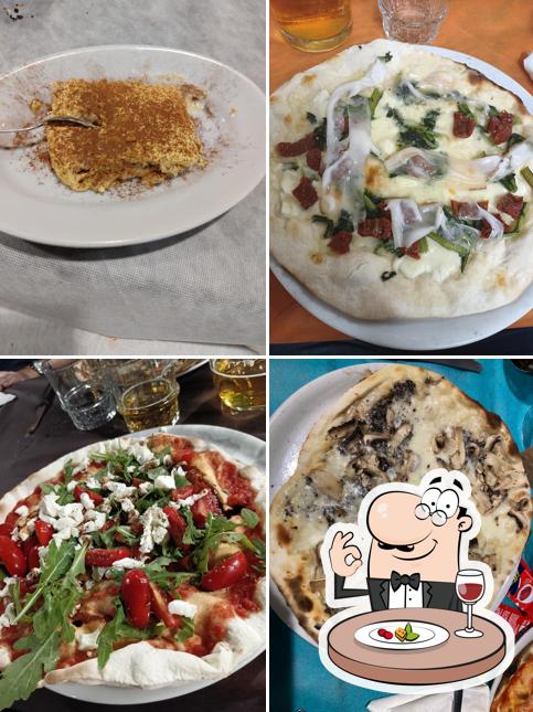Cibo al Pizzeria La Briciola Beach