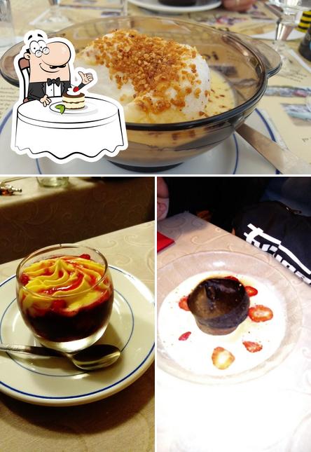 Bar Pouce Brasserie offre un nombre de desserts