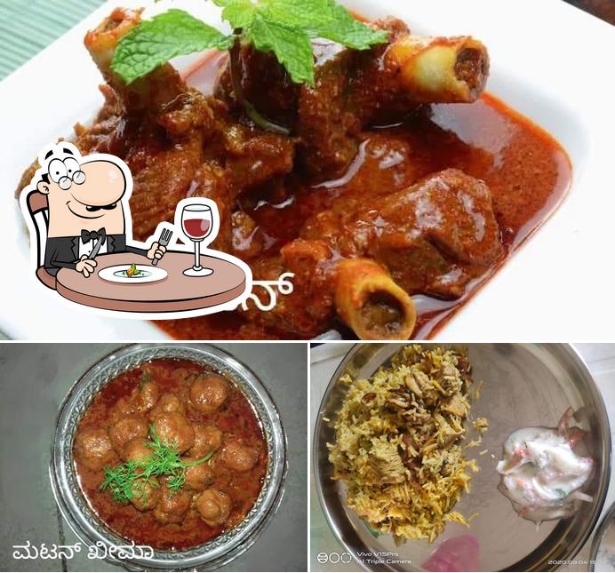 Food at New Shakti Hotel