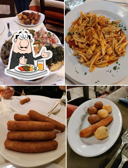 Platti al Osteria Da Cosimino e Figli