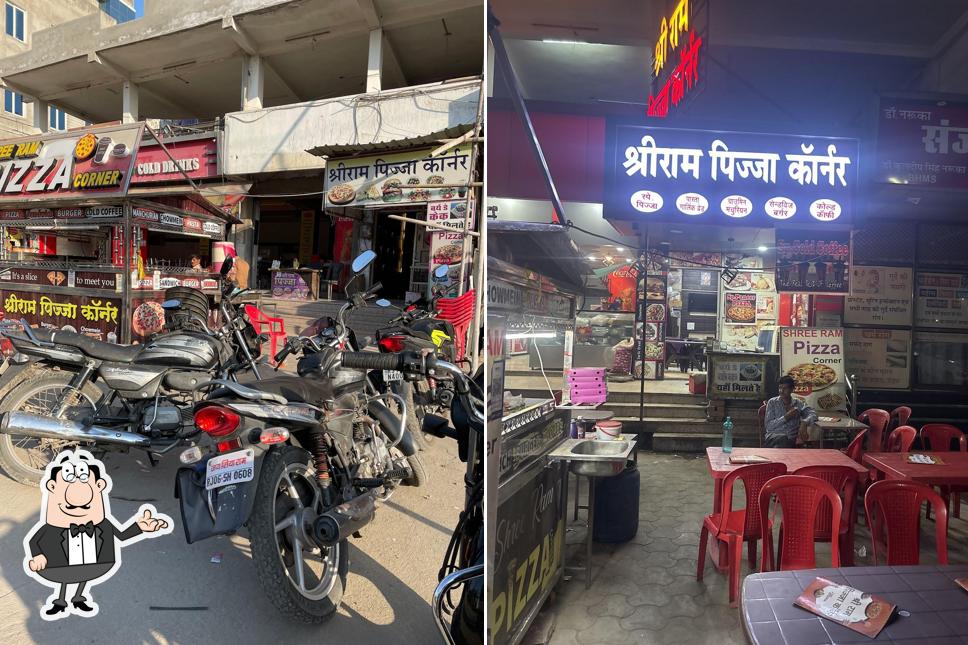 The interior of Shri Ram Pizza Corner