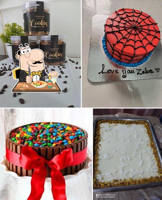 Food at Zahra bakes home baker