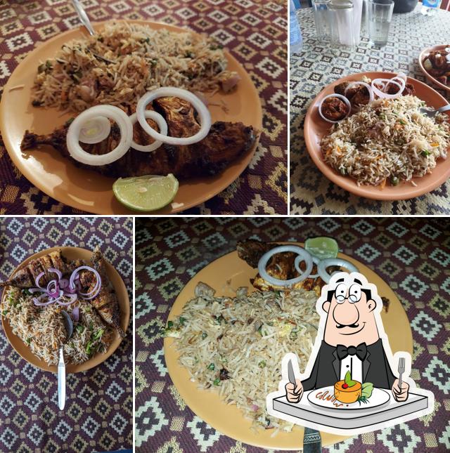 Food at SeaLord Restaurant