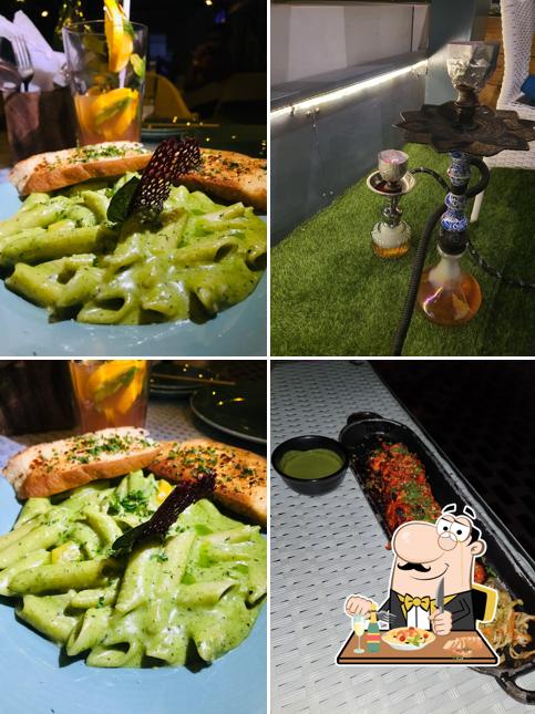 Food at The Atrangii House Sky Lounge