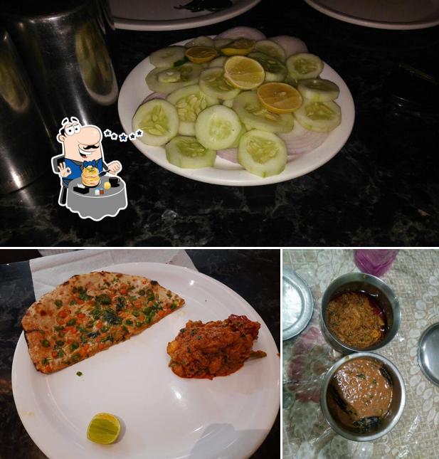 Meals at Santosh Dhaba Uppal