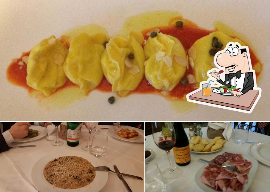 Cibo al Trattoria Ai Due Platani