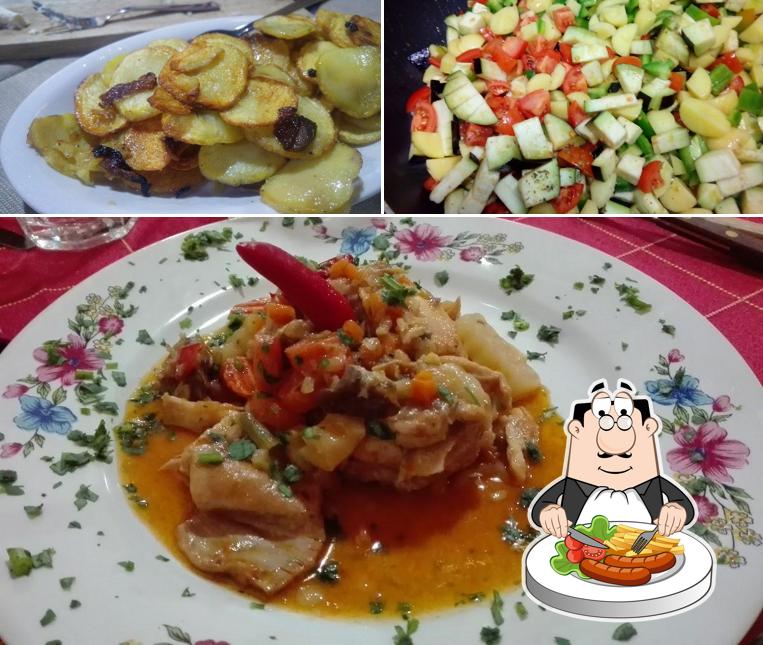 Cibo al A Cantina Cosentina