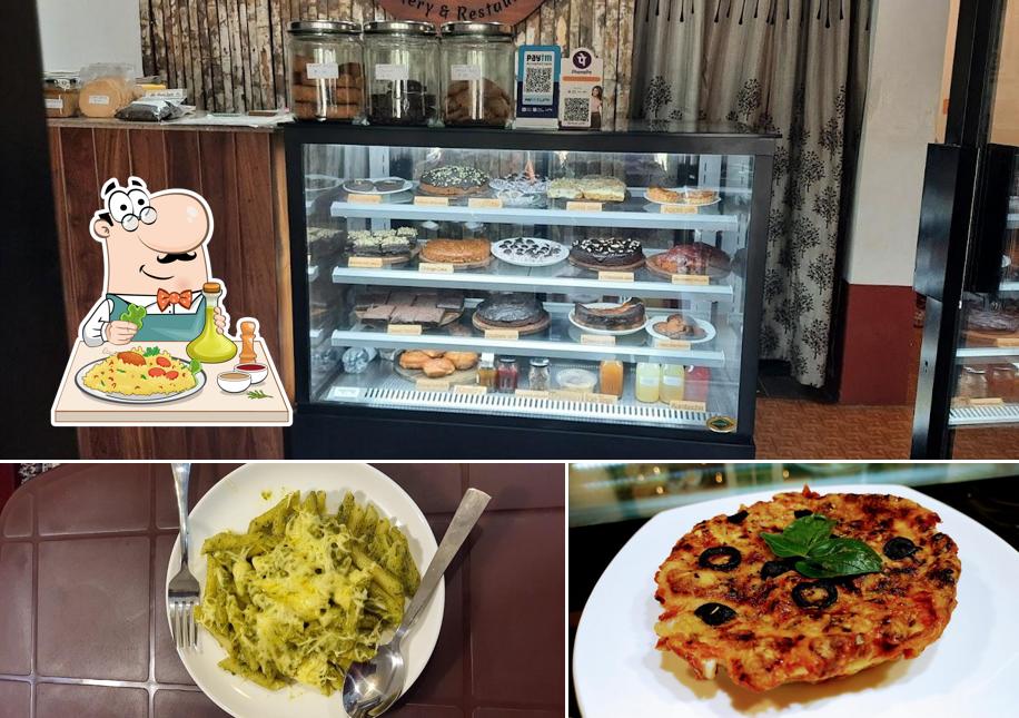 Food at Auro Jars Bakery & Restaurant