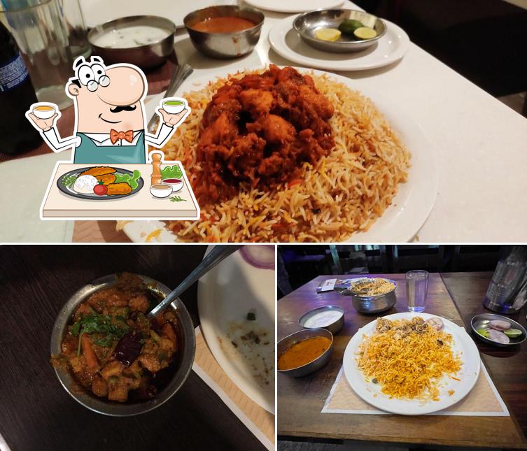 Food at Bombay Restaurant- Jyothi Theatre