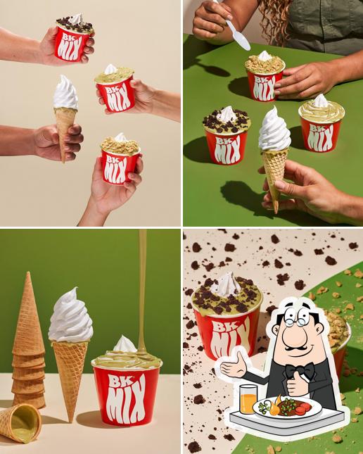 Comida em Burger King