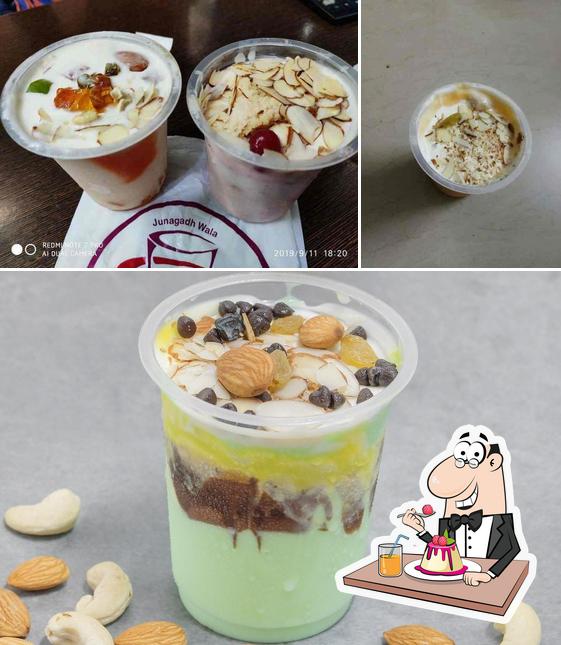 Enjoy one of the sweet dishes