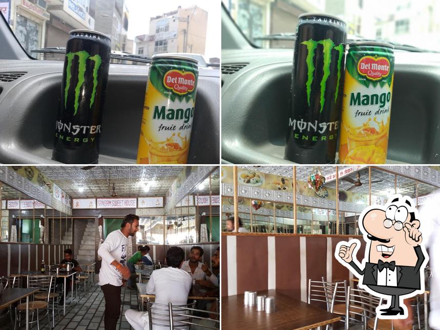This is the image displaying interior and drink at Shagun Sweets