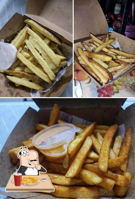 French fries at Louis Burger, Tambaram