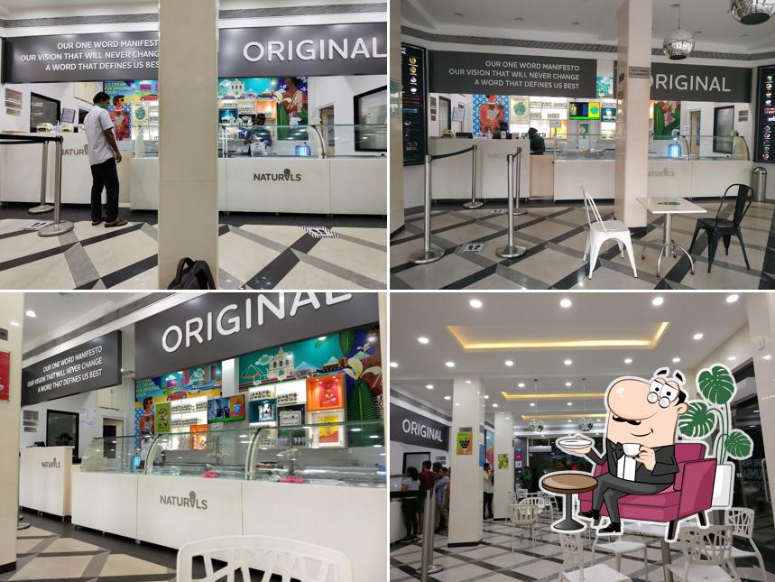 Check out how Naturals Ice Cream looks inside