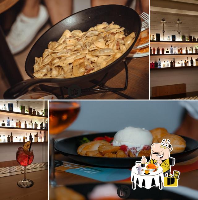 Cibo al Ristorante Be up