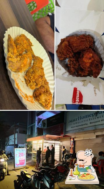 The restaurant's food and exterior