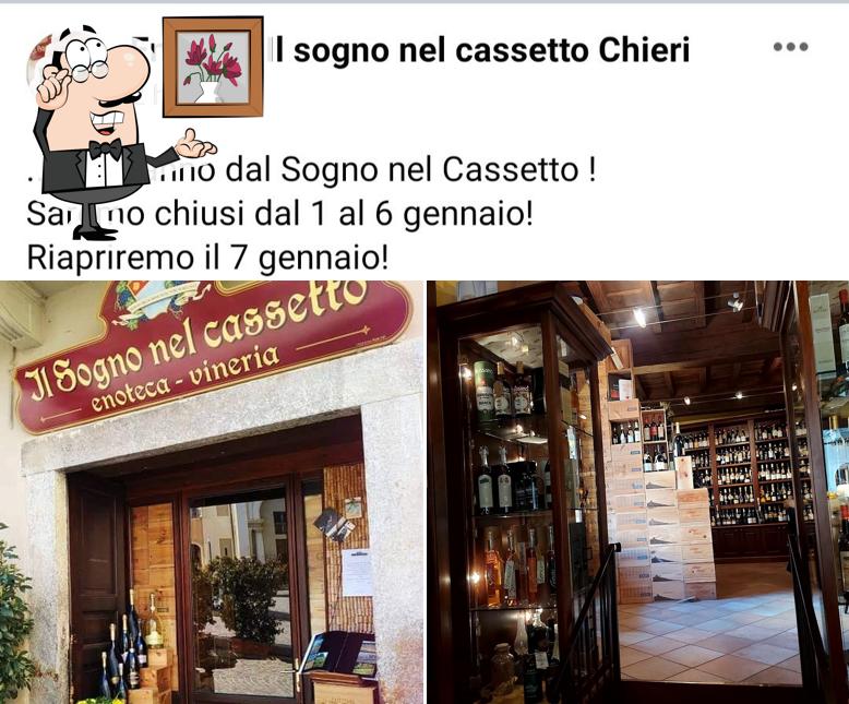 Dai un'occhiata agli interni di Il Sogno Nel Cassetto S.A.S. Di Tamagnone Marco & C....enoteca...vineria