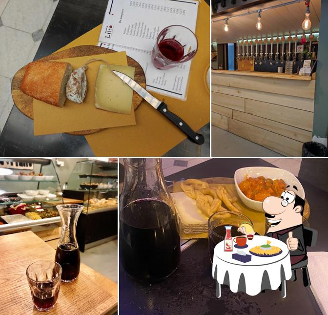 Piatto di formaggi al Litro Galleria