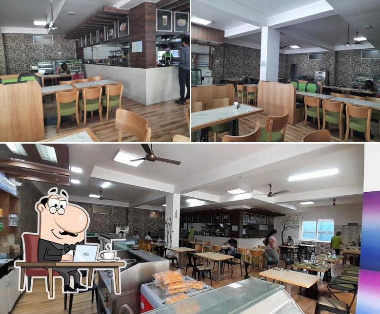 The interior of New Sampradaya