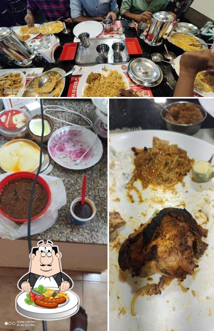 Food at SS Hyderabad Biryani Perambur