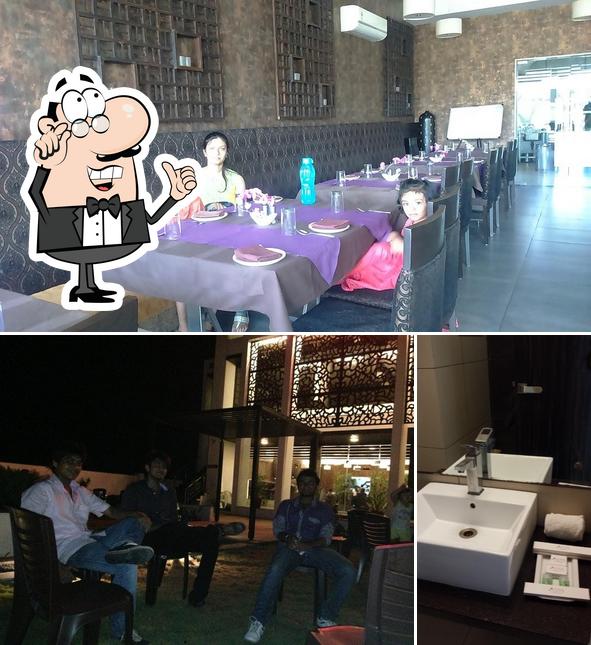 The interior of Hotel The Grand Daksh Mansingh Inn Somnath