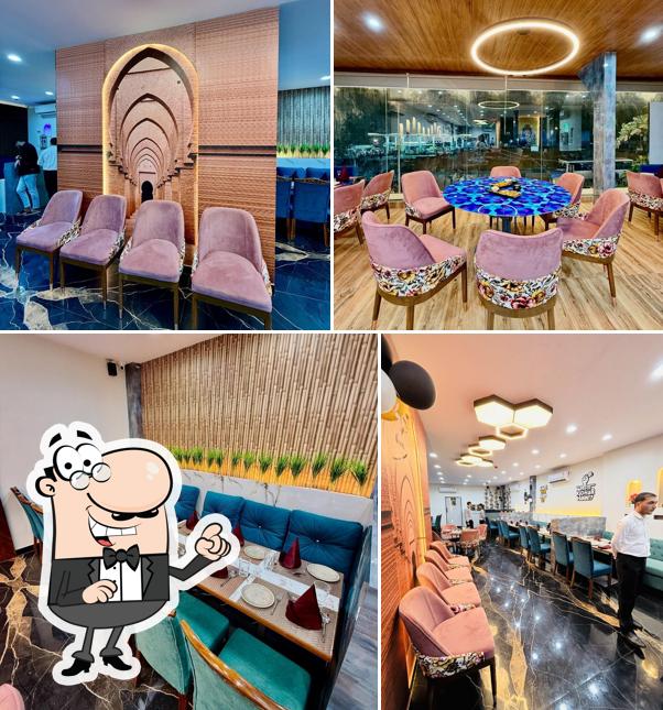 The interior of The Seven Spices