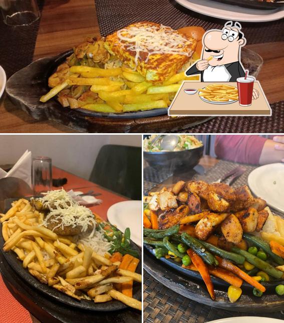 French fries at The Sizzler Place