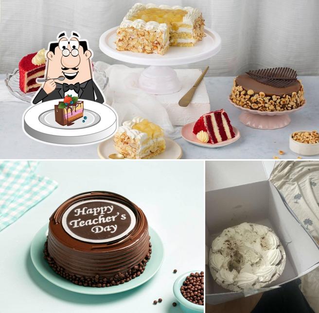 Chocolate cake at Theobroma