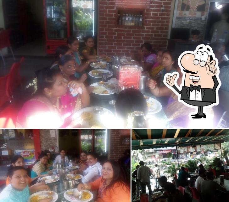 Check out how Annapurna Pure Veg. Restaurant looks inside