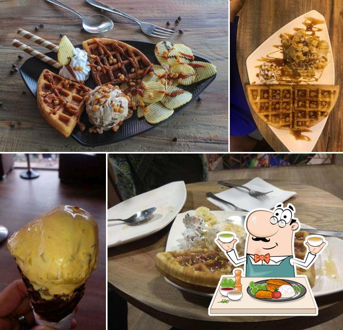 Food at Blue Bunny Ice cream