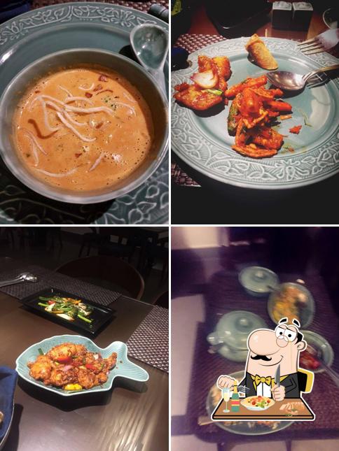 Food at Mekong Restaurant