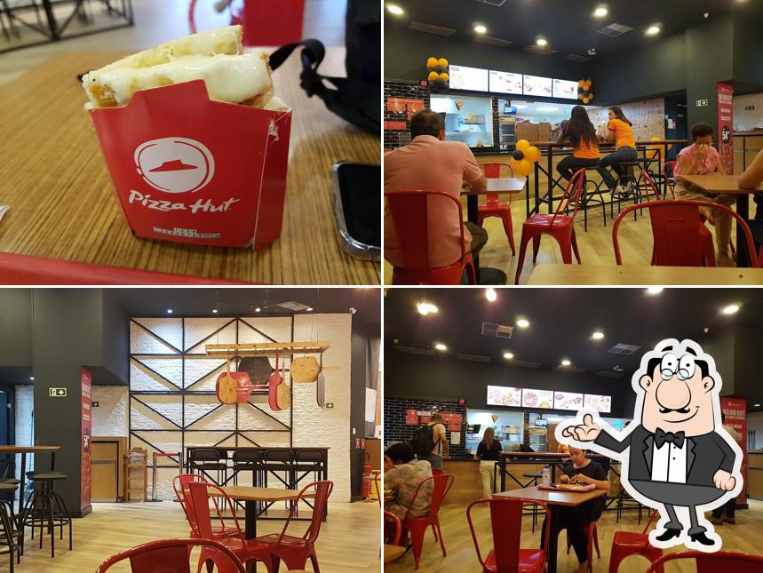 Veja imagens do interior do Pizza Hut