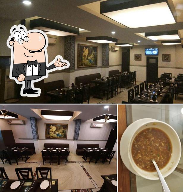 Among different things one can find interior and food at Siddharth Restaurant