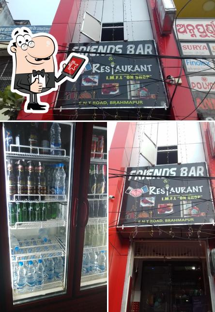 See the pic of Friends BAR