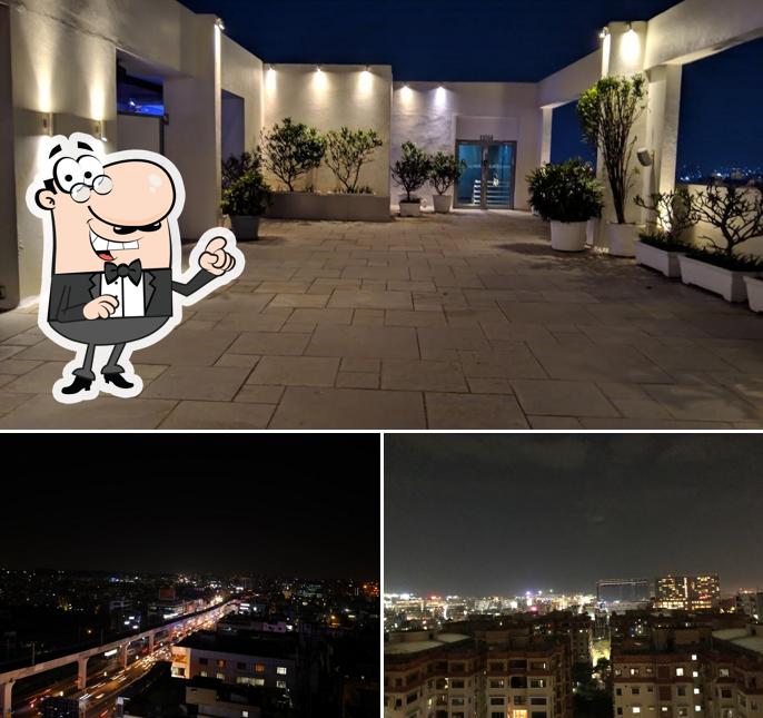 Check out how The Sky Lounge looks outside